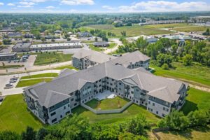 Aerial View Meadowview of Davenport IA