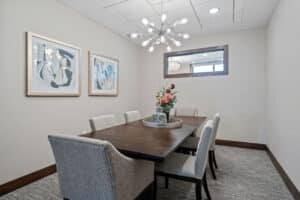 Private Dining Room Davenport Independent and Assisted Living