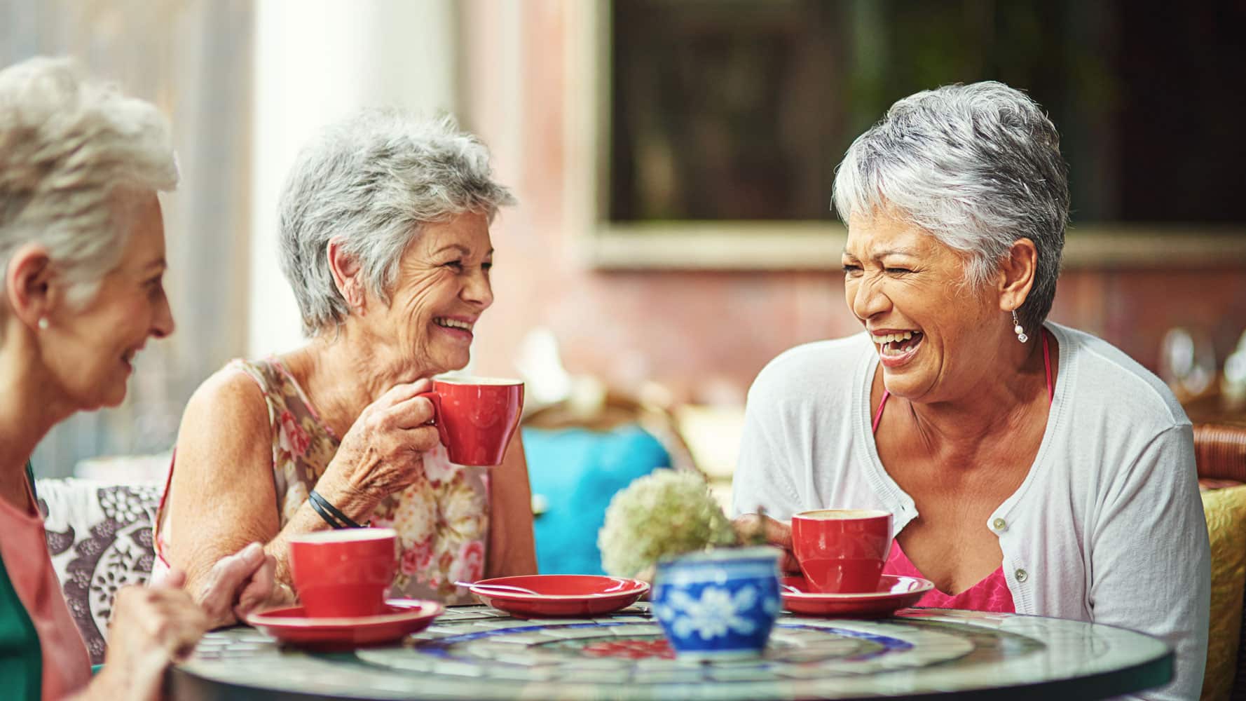Valentine Tea at Assisted Living, Meadowview Davenport IA